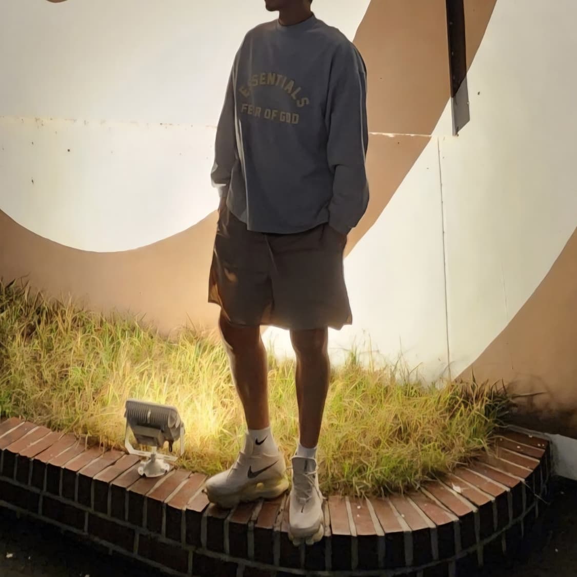 에센셜 헤비 저지 롱슬리브 티셔츠 라이트 헤더 그레이 상품이미지10