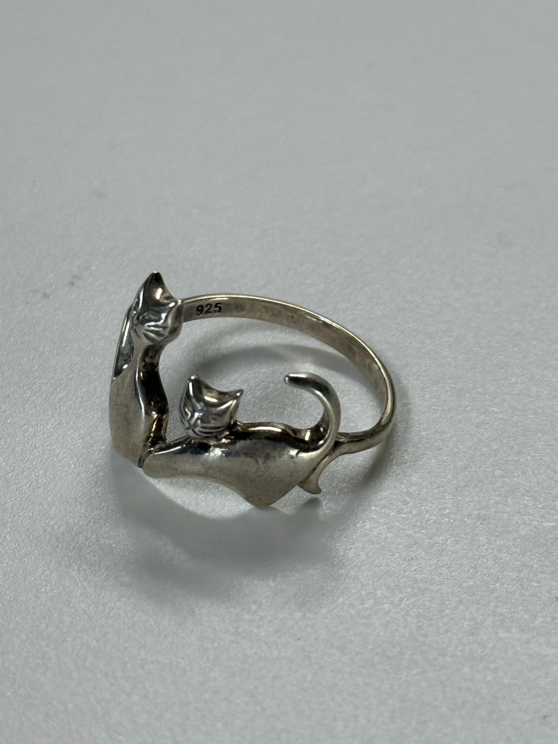 Silver 925 cat ring 상품이미지3