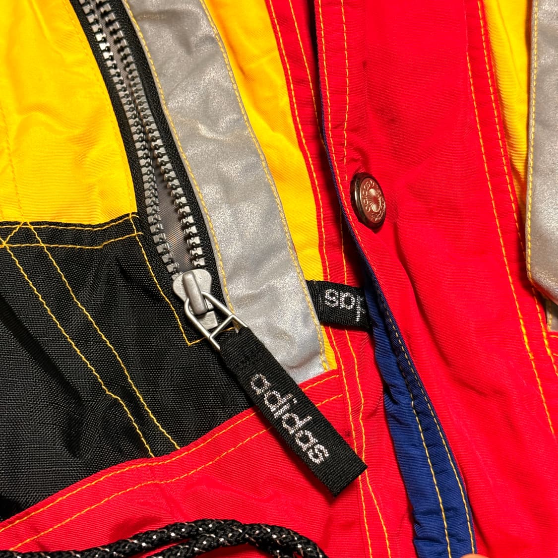 90s 아디다스 멀티컬러 건담 스키 자켓 XL 상품이미지5