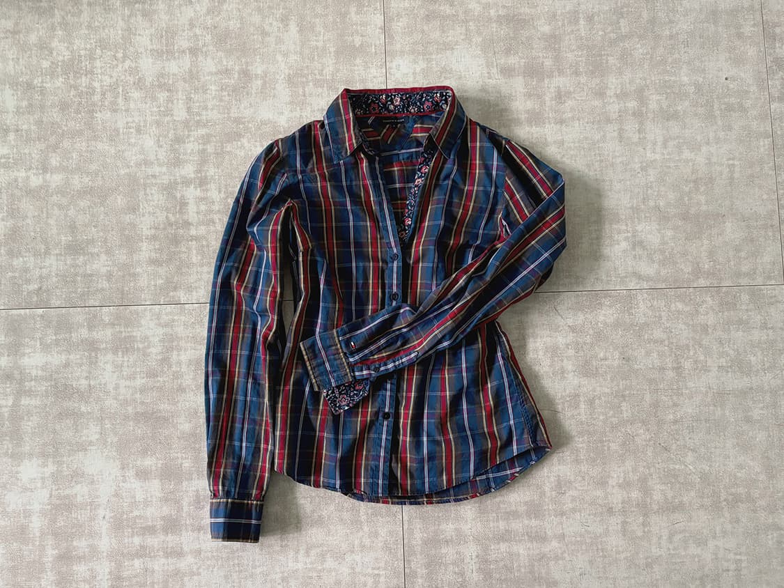 tommy hilfiger) check shirt 상품이미지1