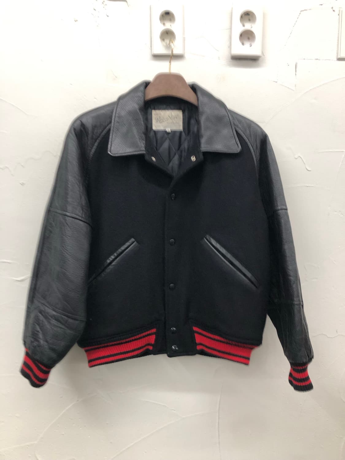 소가죽 바시티 자켓 상품이미지2