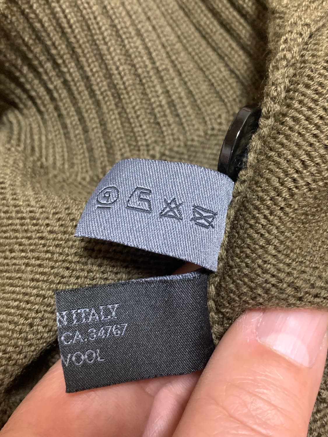 PRADA 00'S 프라다 카디건(헤비 울)48 사이즈 상품이미지9