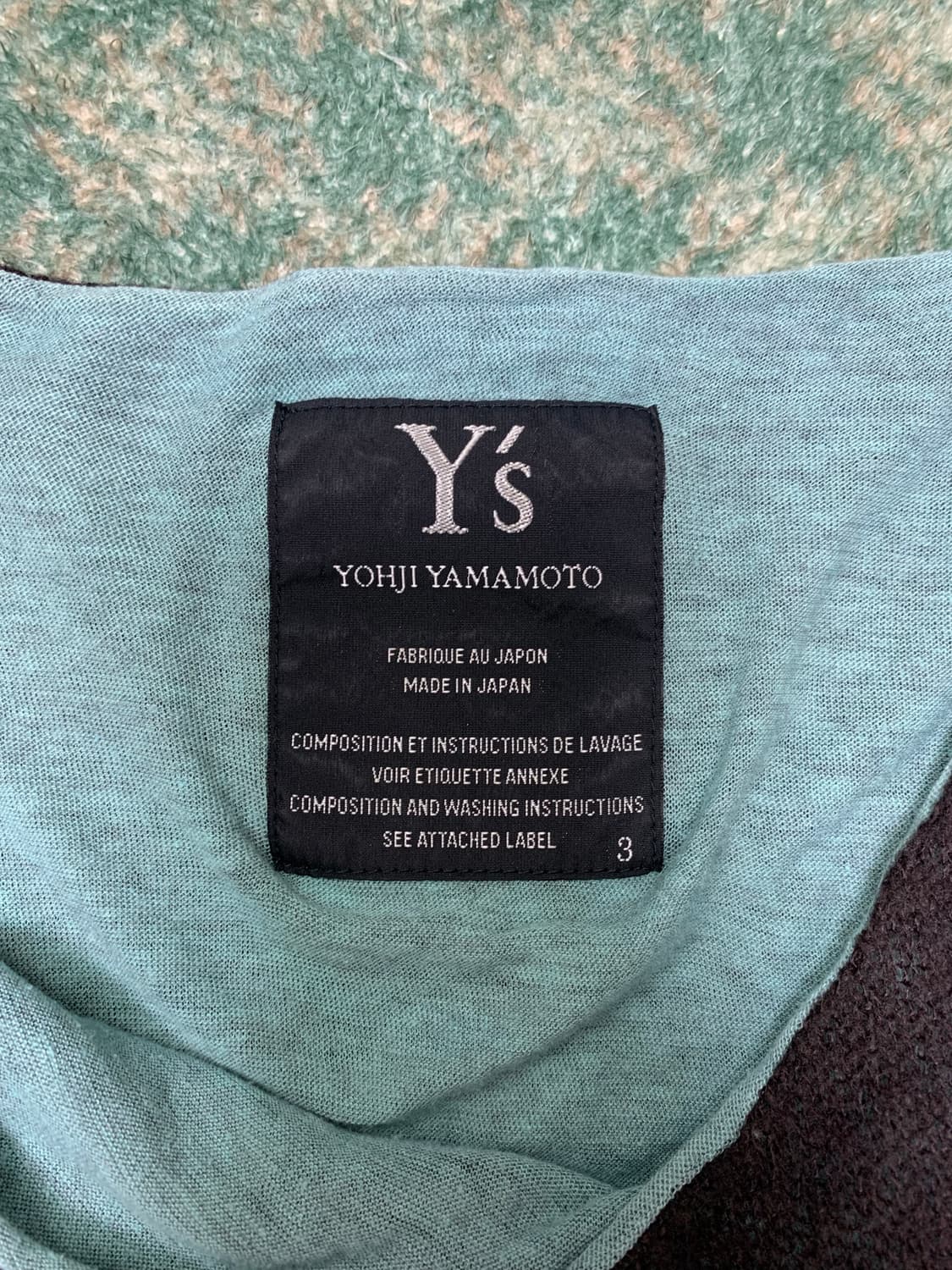 🇯🇵 Y's Yohji Yamamoto Layered Top 상품이미지3