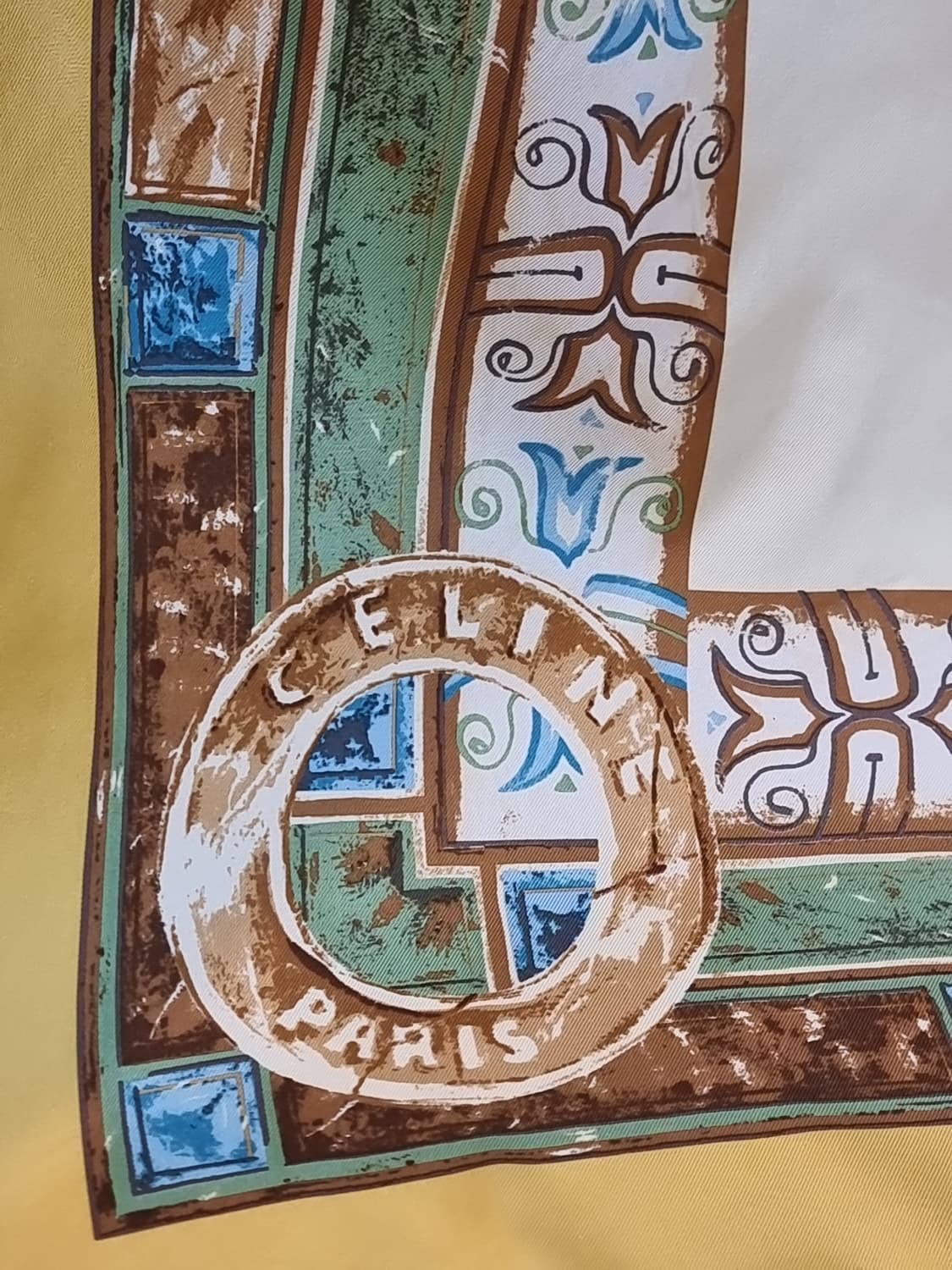 CELINE 셀린느빈티지 실크 스카프 상품이미지3