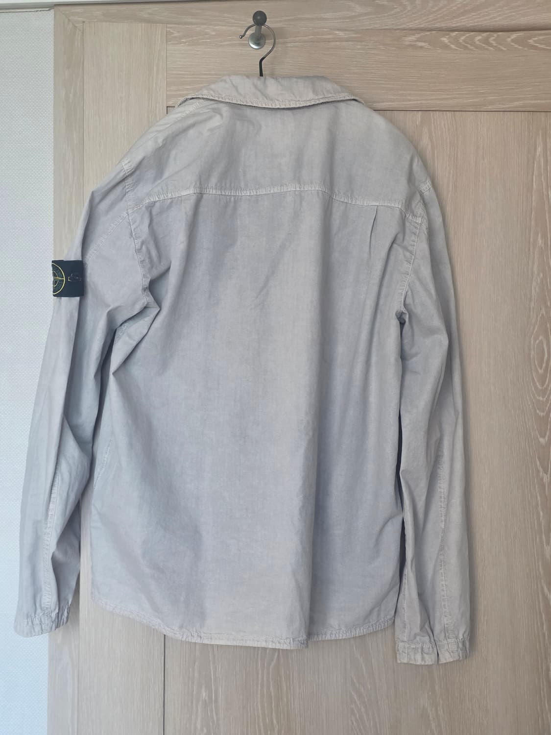 [24FW/XL] 스톤아일랜드 103WN 가먼트 다잉 집업 오버셔츠 상품이미지5