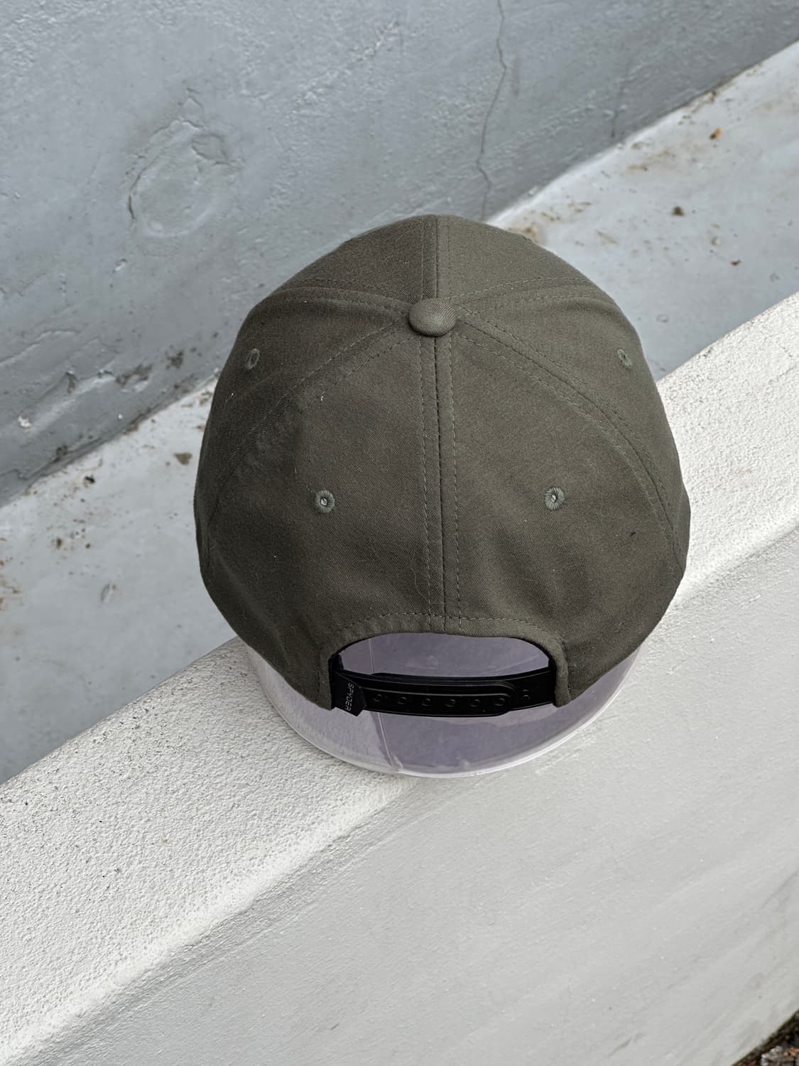 [F] 스파이더 로고 카키색 볼캡 모자 상품이미지4