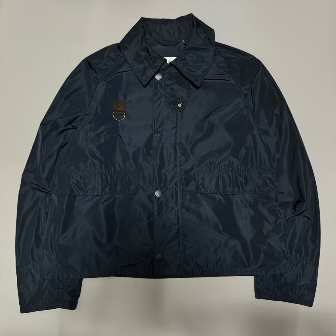 바버(Barbour) 다크네이비컬러 나일론 폴리에스터 쇼트 스페이 자켓 상품이미지8