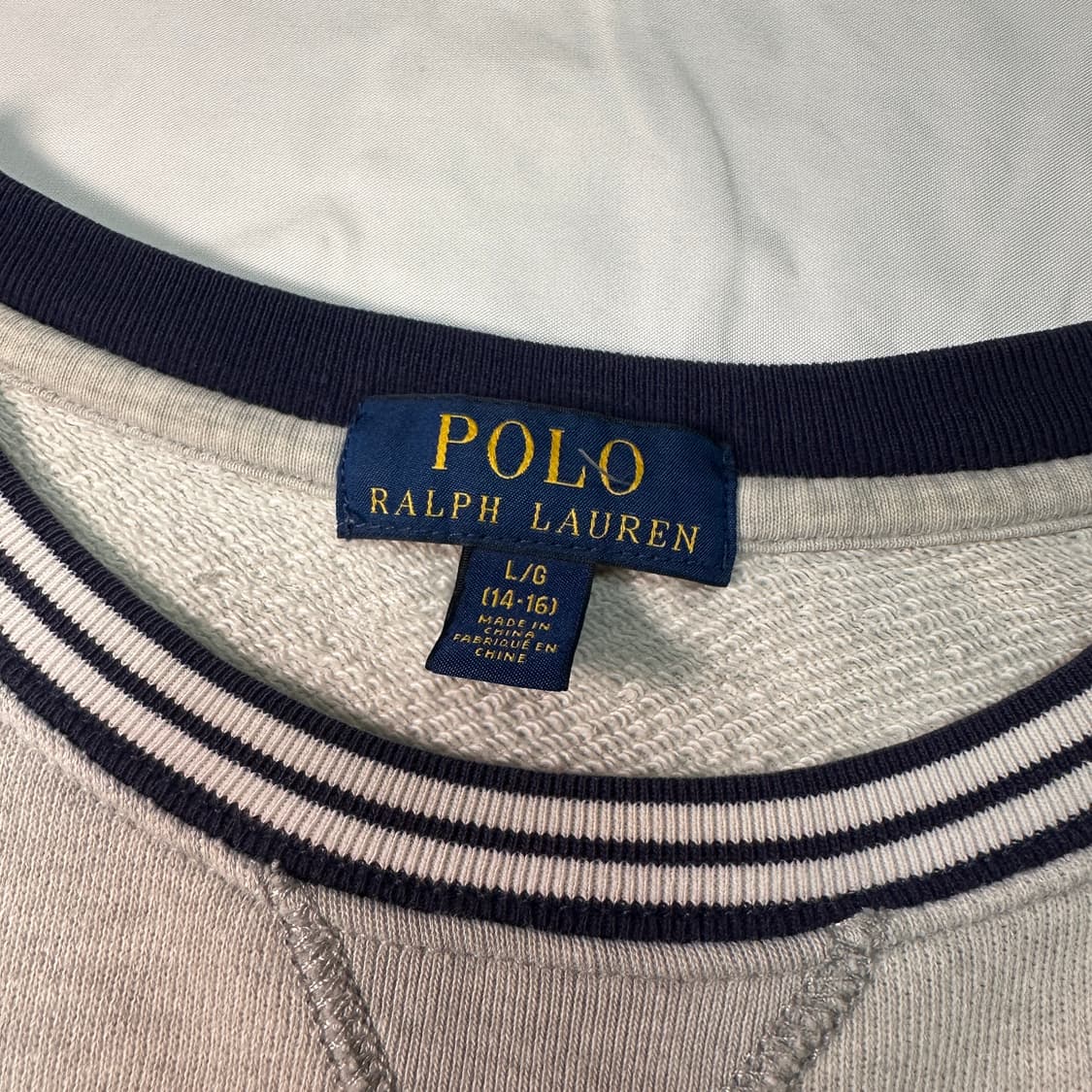 폴로 랄프로렌 맨투맨 L (여성용) 상품이미지3