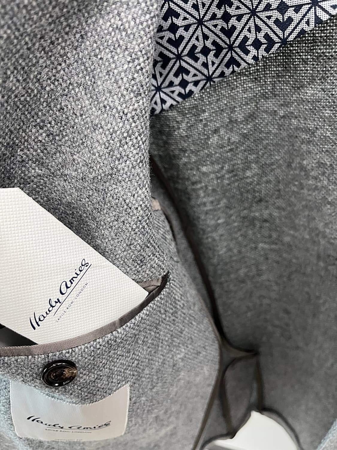 95) 하디에이미스 신형 그레이 울자켓 상품이미지6