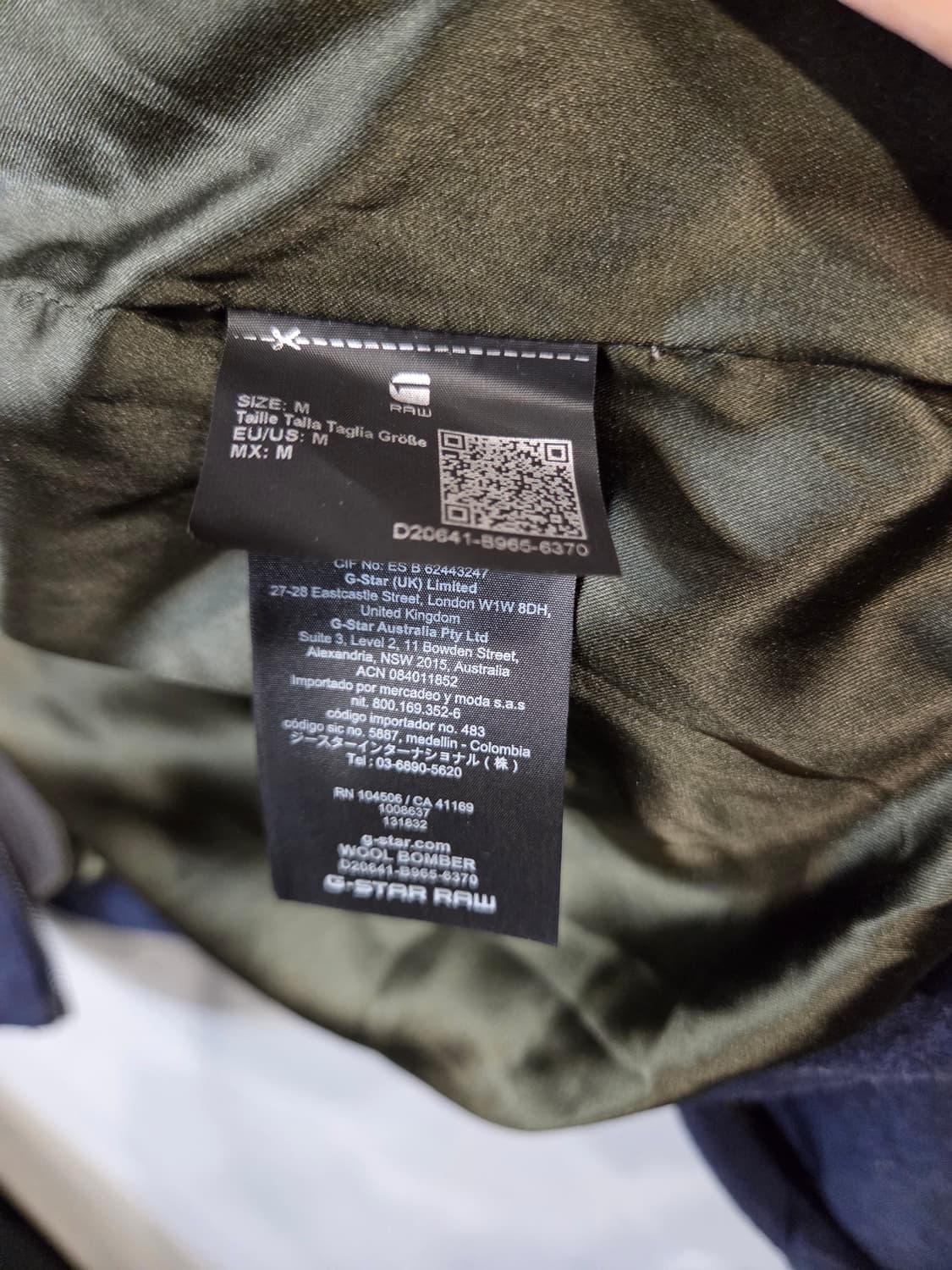 G-Star Raw 네이비 포켓 자켓 상품이미지10