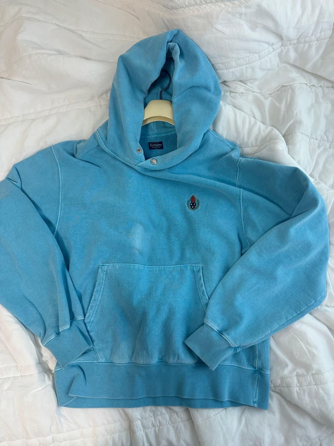 23ss 헤리티지플로스 스카이블루 후드 상품이미지2