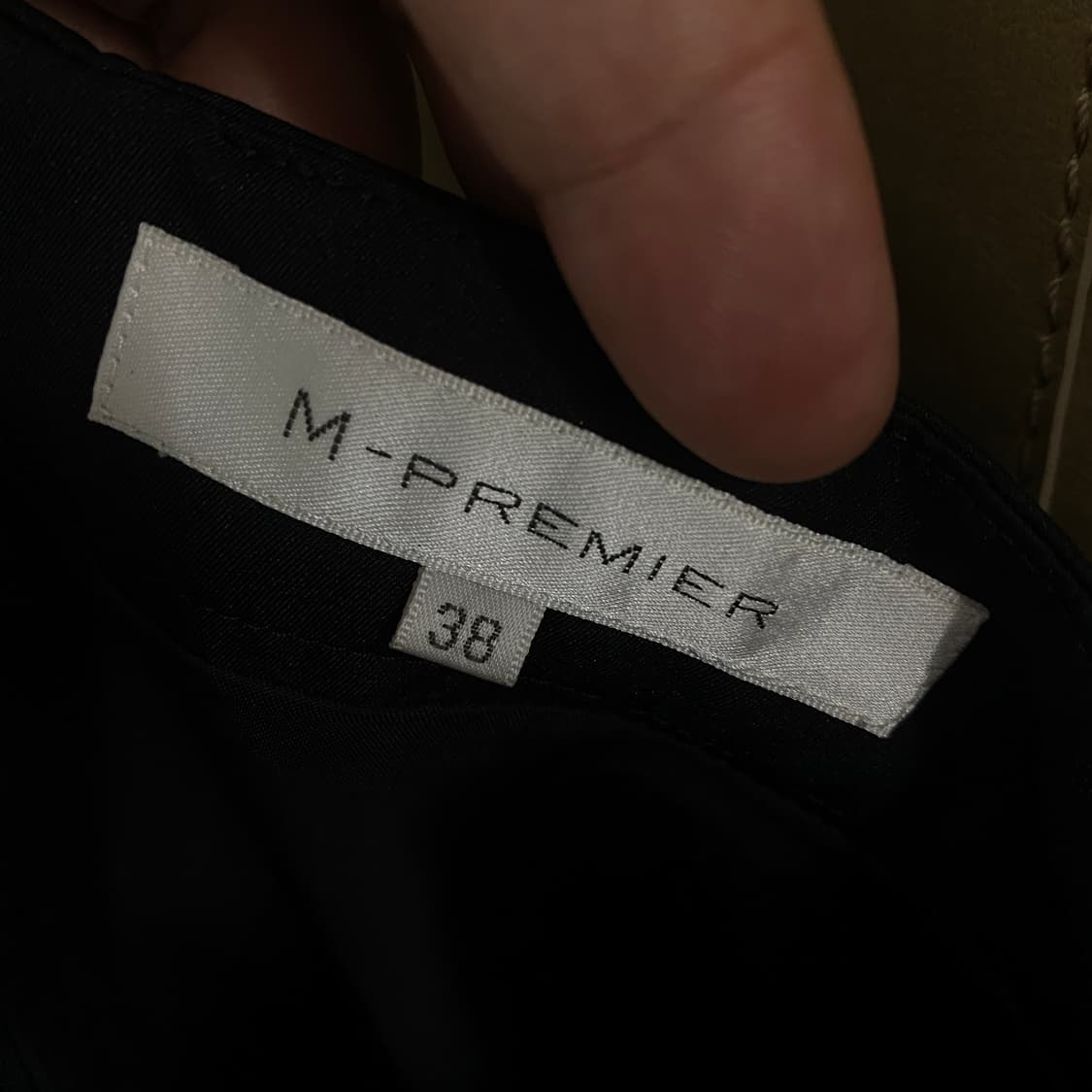 빈티지 M-PREMIER 폴리 플레어 스커트 상품이미지9
