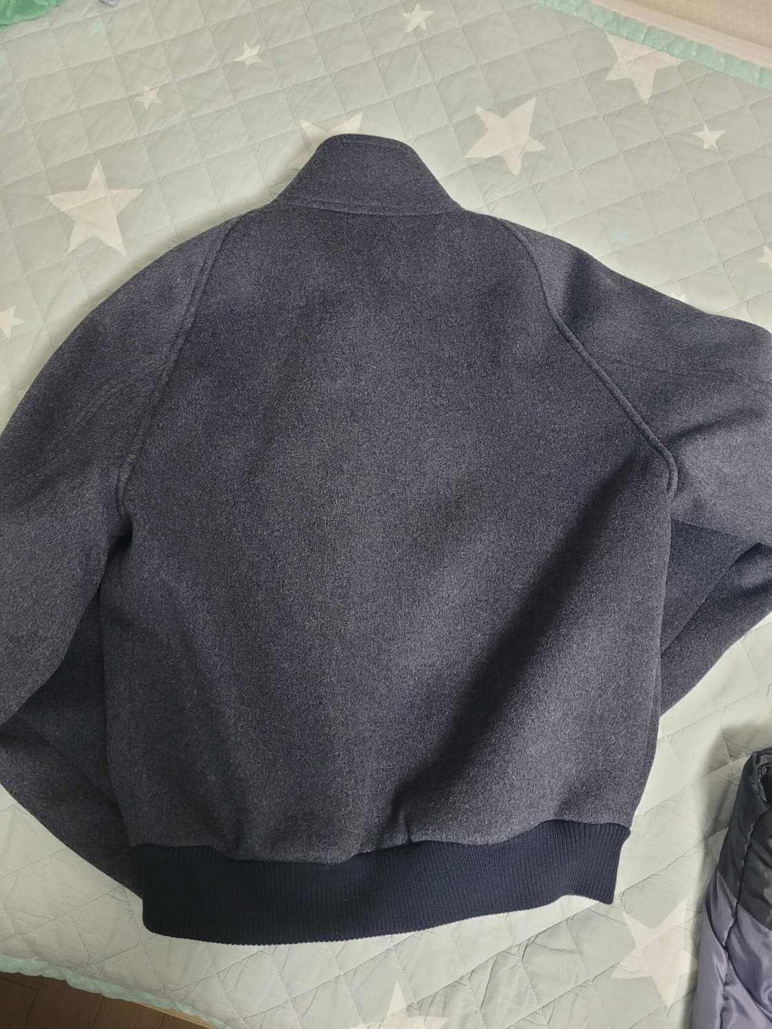 주앙옴므 울 해링턴 자켓 차콜 s 상품이미지2