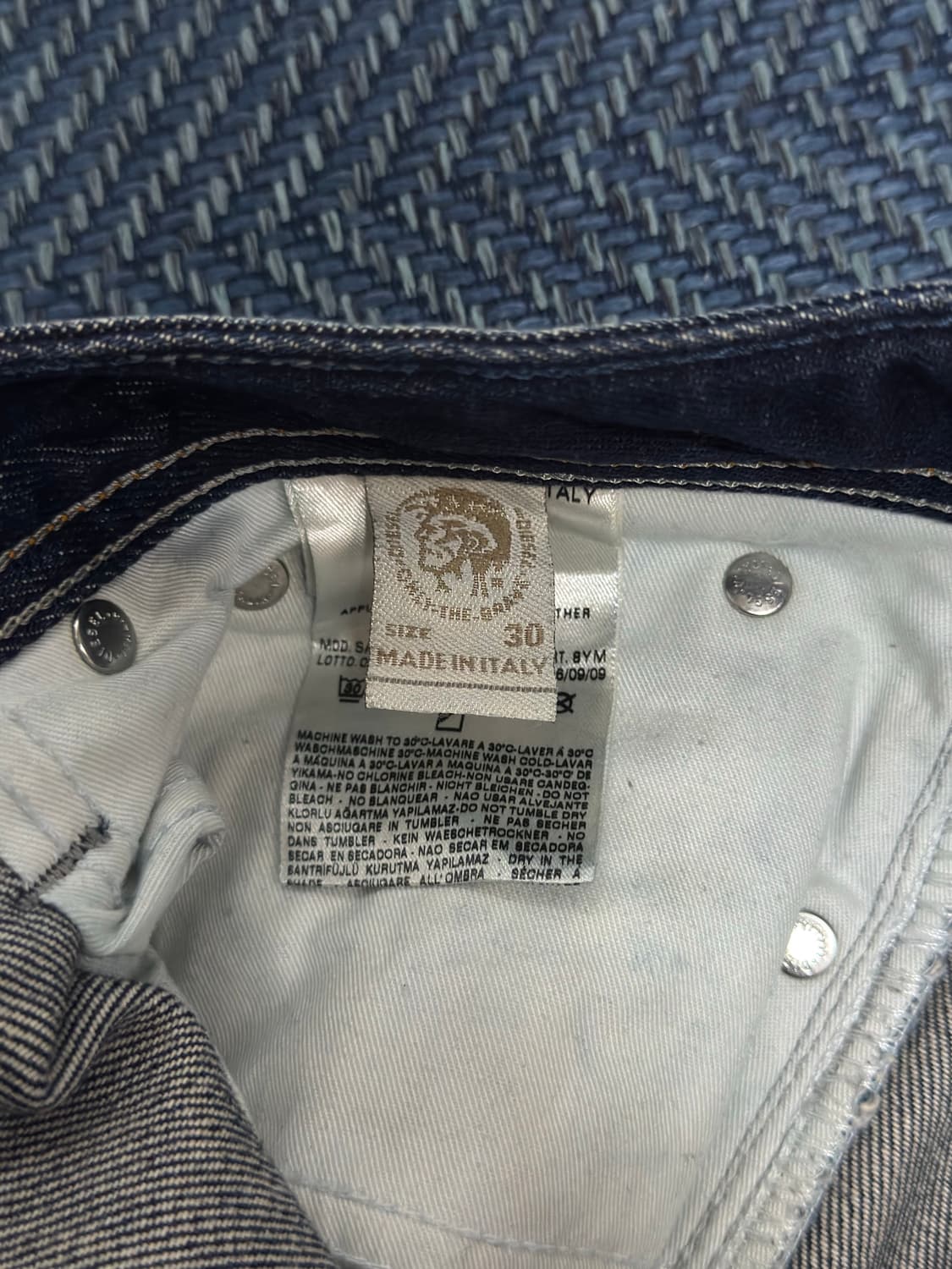 디젤 워싱 데님팬츠 SAFADO WASH 008YM 상품이미지5