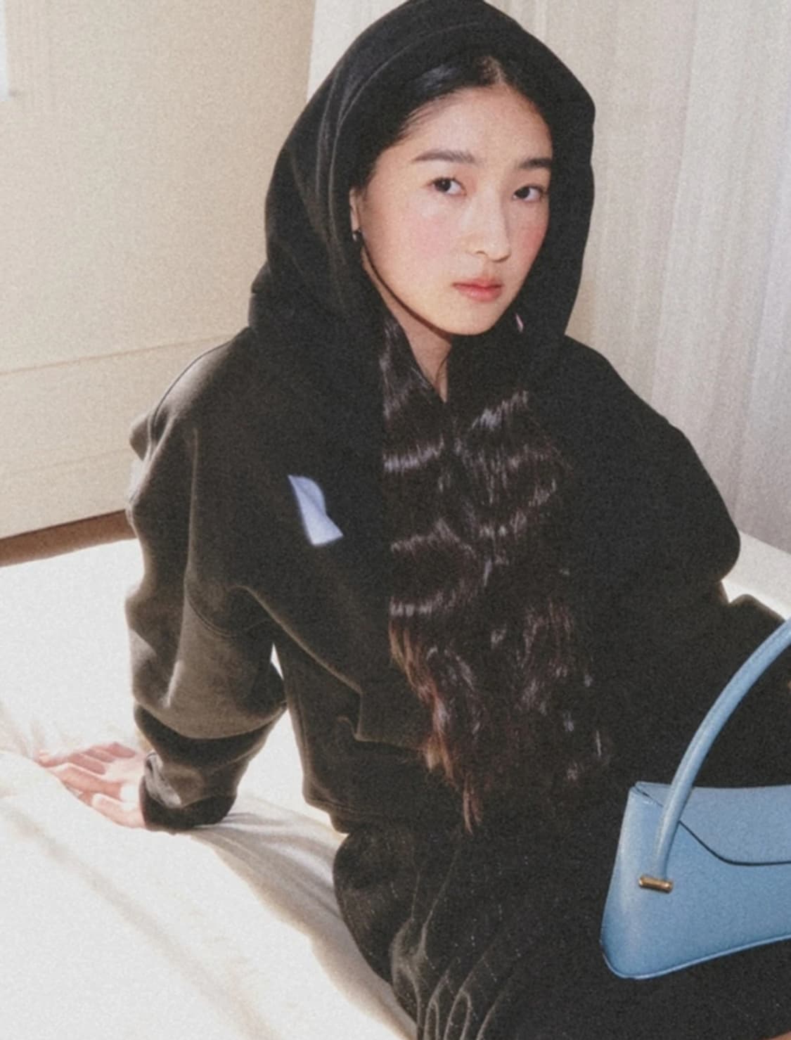 (새상품) 파퓸드로브 후드집업 - 블랙 색상 상품이미지3