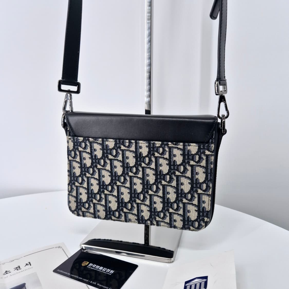 [감정완료] 디올 오블리크 자카드 메신저백 & 크로스백 상품이미지4