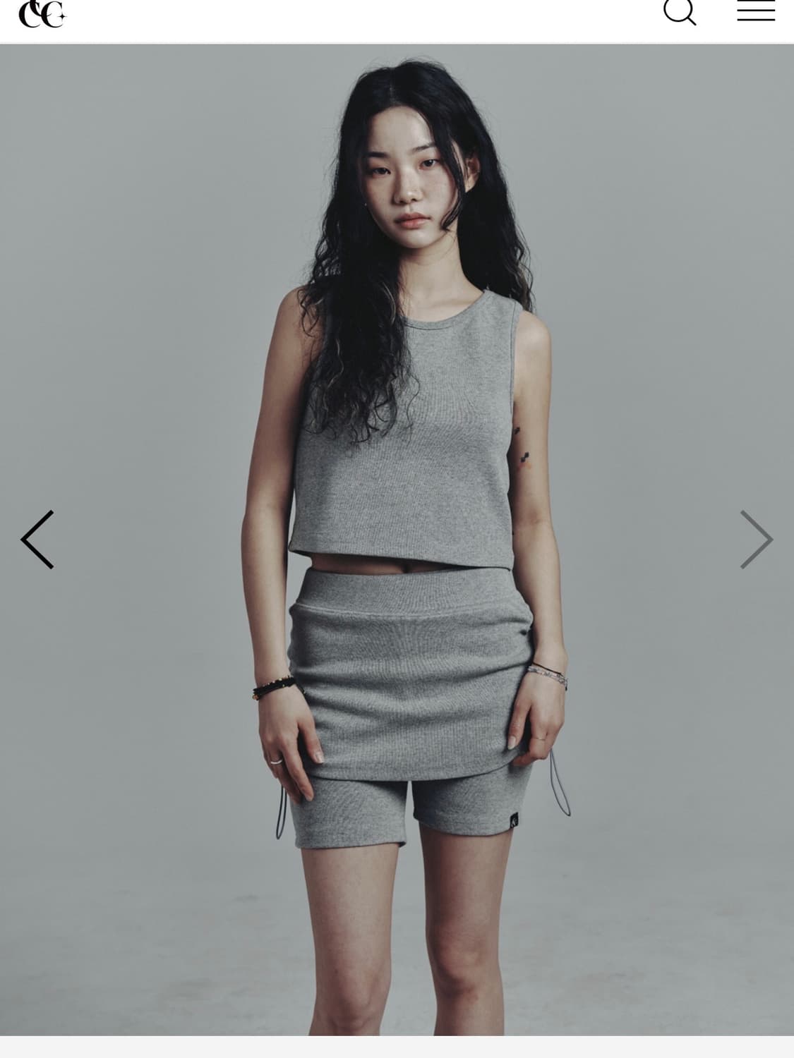 쿨키즈클럽 basic bottom set up (grey) 상품이미지1