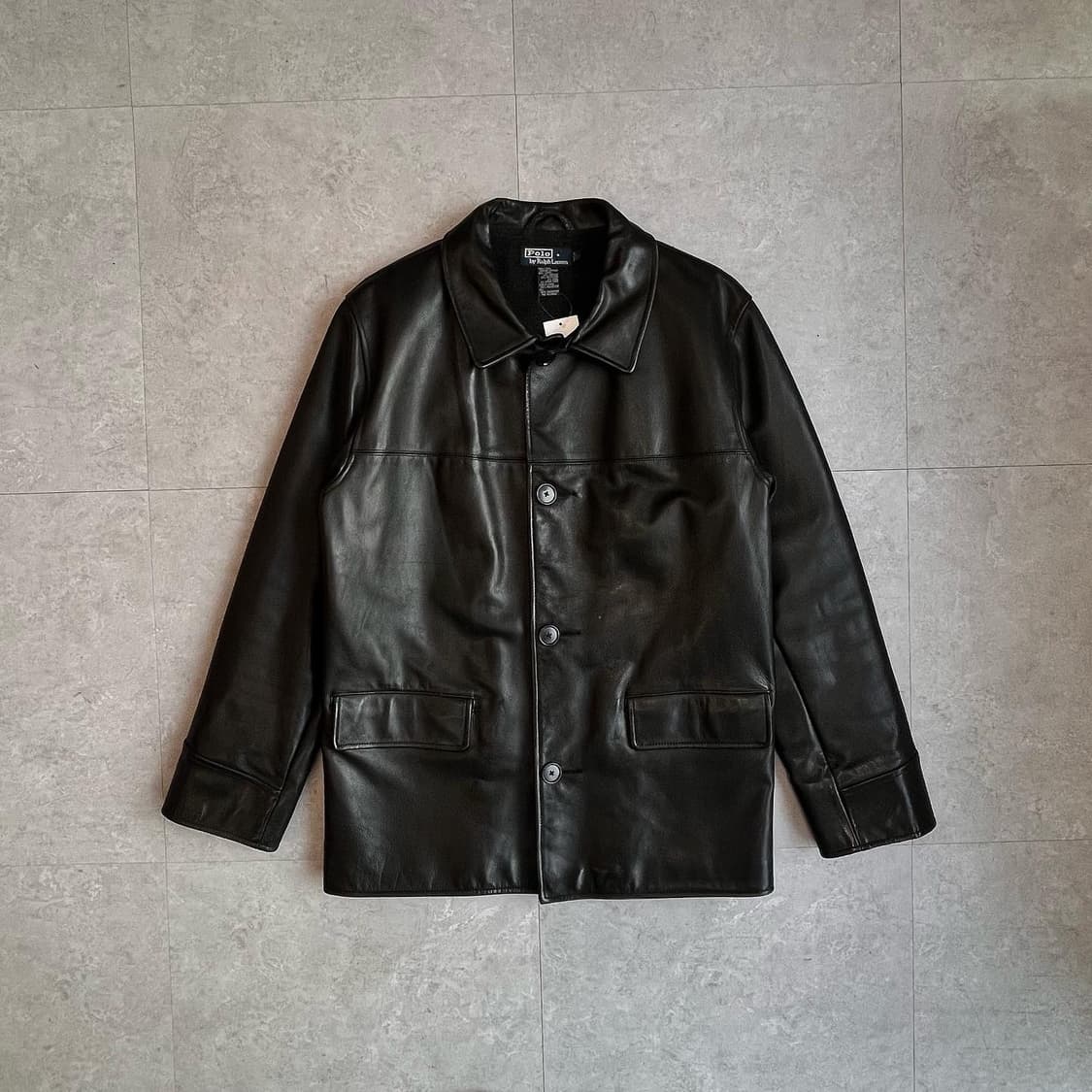 폴로랄프로렌 100% 리얼 가죽 자켓  상품이미지1