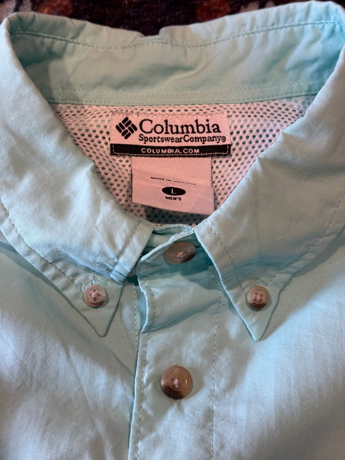 콜롬비아 피싱셔츠 상품이미지3