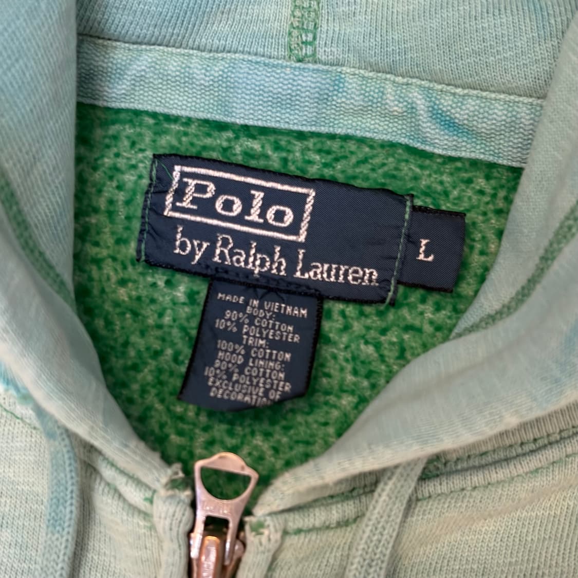 90s 미국 빈티지 폴로랄프로렌 후드집업 상품이미지5