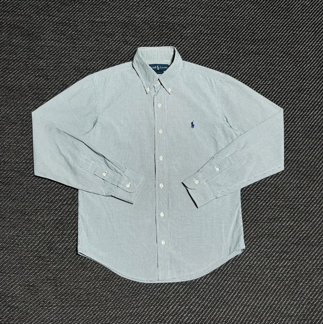 [S] Polo 폴로 랄프로렌 커스텀핏 체크셔츠 상품이미지1