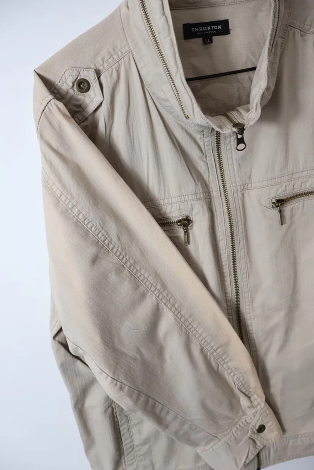Thruxton Military Beige Zip Jacket 상품이미지7