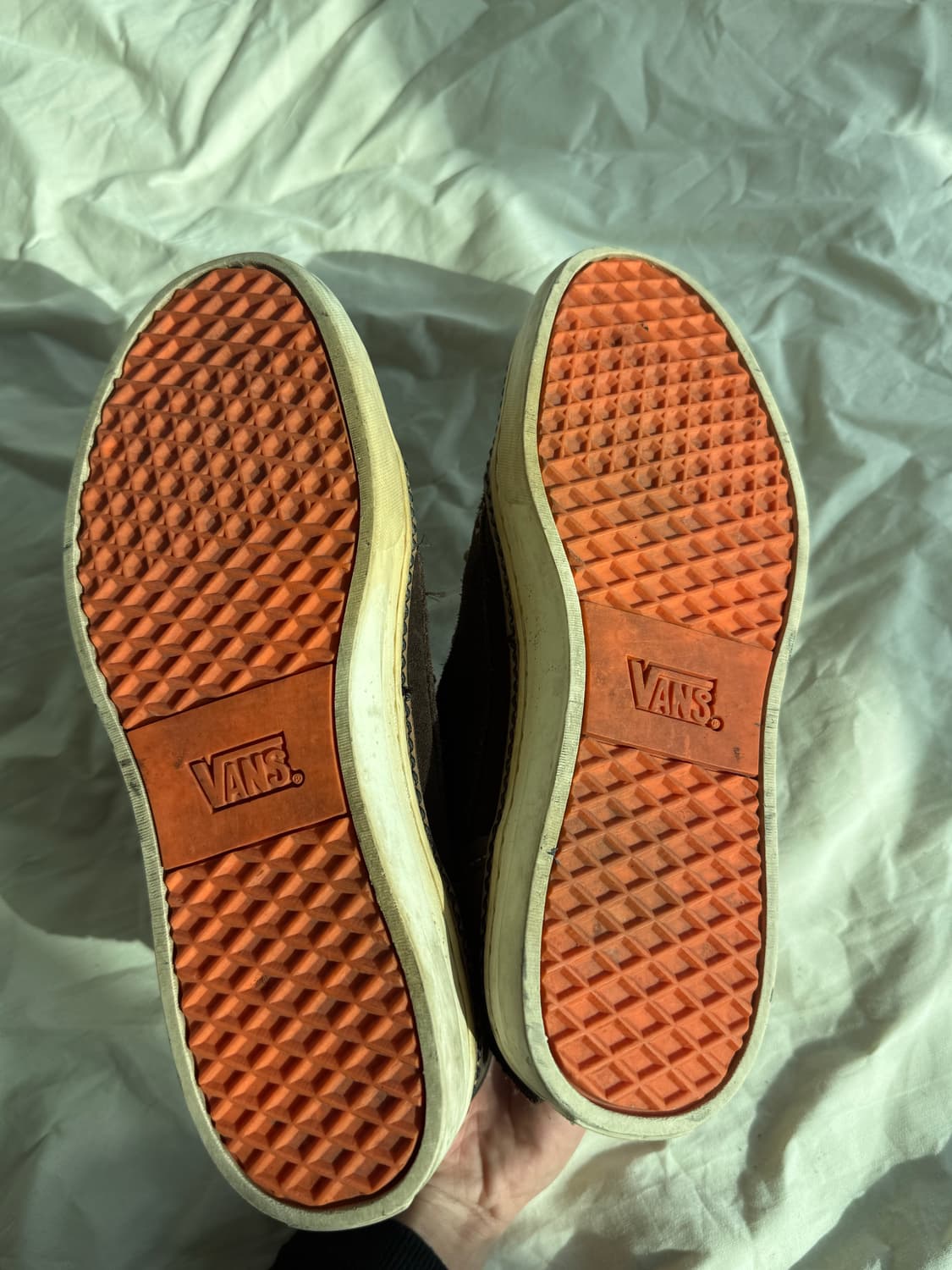 반스 브라운 스웨이트 하이탑 스니커즈 상품이미지4