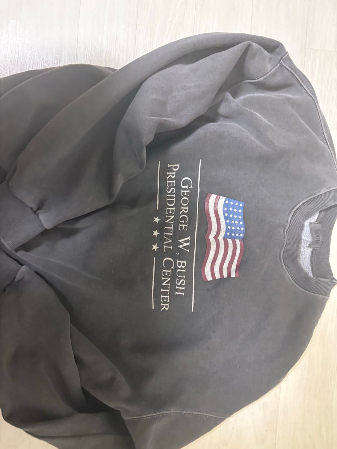 차콜 맨투맨 상품이미지2