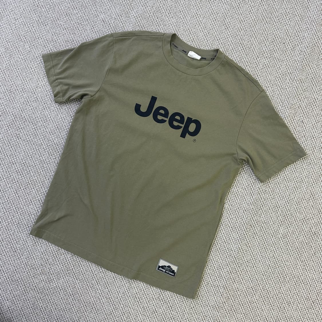 165 지프 키즈 빅지프 직조 와펜 반팔 0415D 상품이미지1