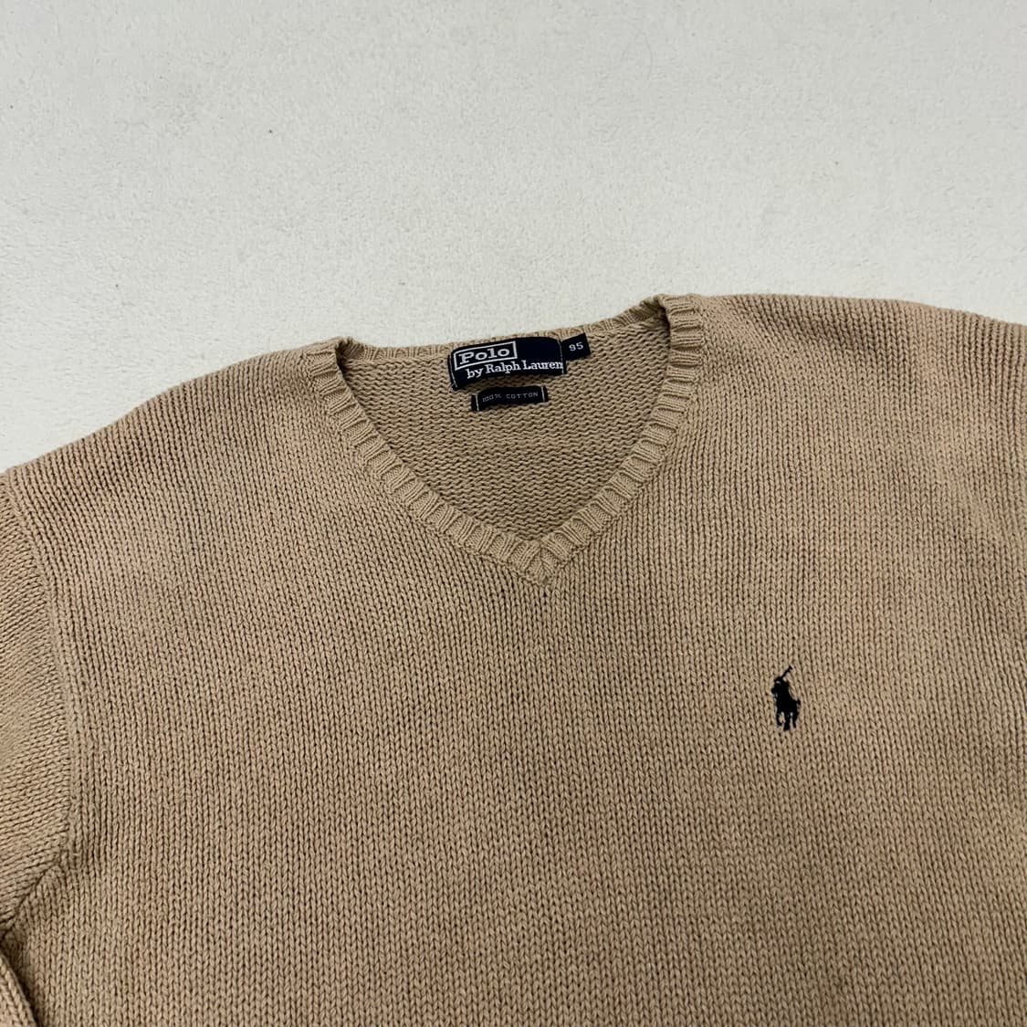 Polo Ralph Lauren beige knit 상품이미지5