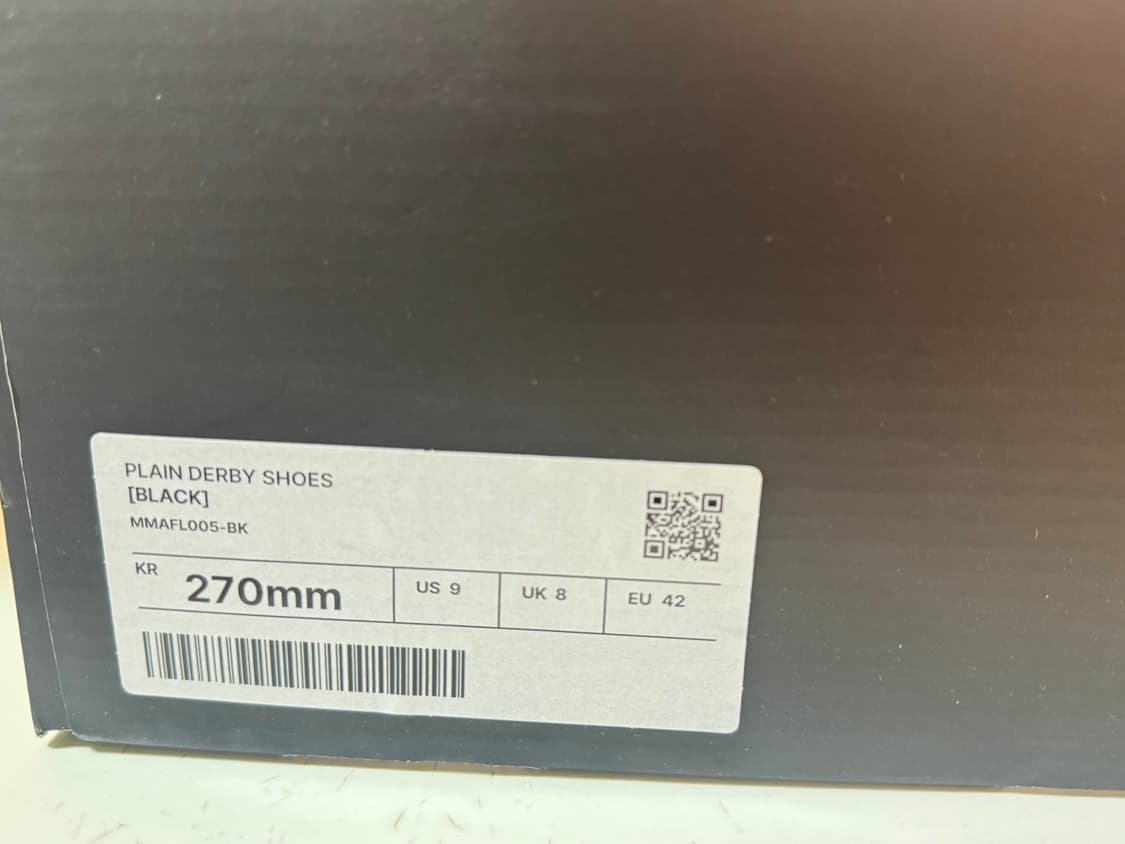 [270]무신사스탠다드 플레인 더비슈즈 상품이미지6