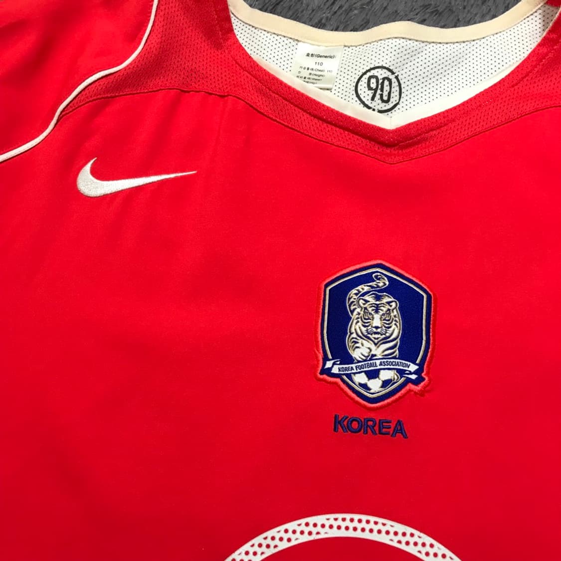 [[2XL] 나이키(NIKE) 04-06 국대 유상철 6 유니폼@295 상품이미지4