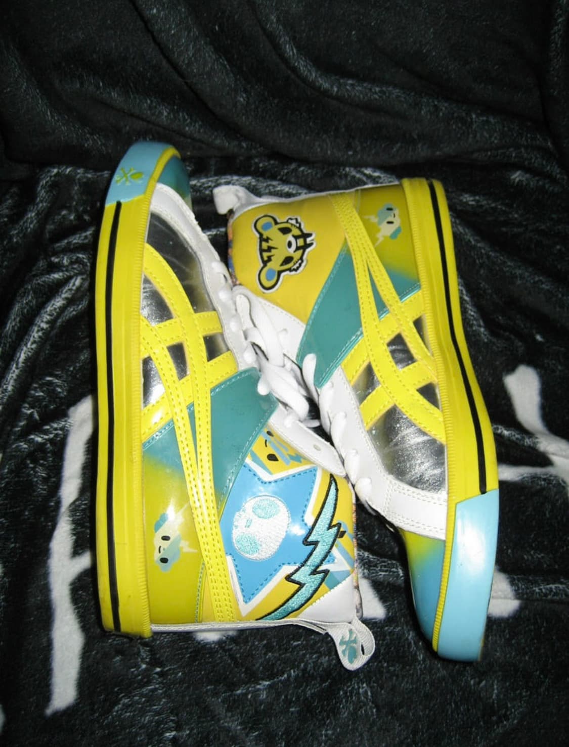 2009 Onitsuka X Tokidoki 파브르 실버&옐로우 275 상품이미지3
