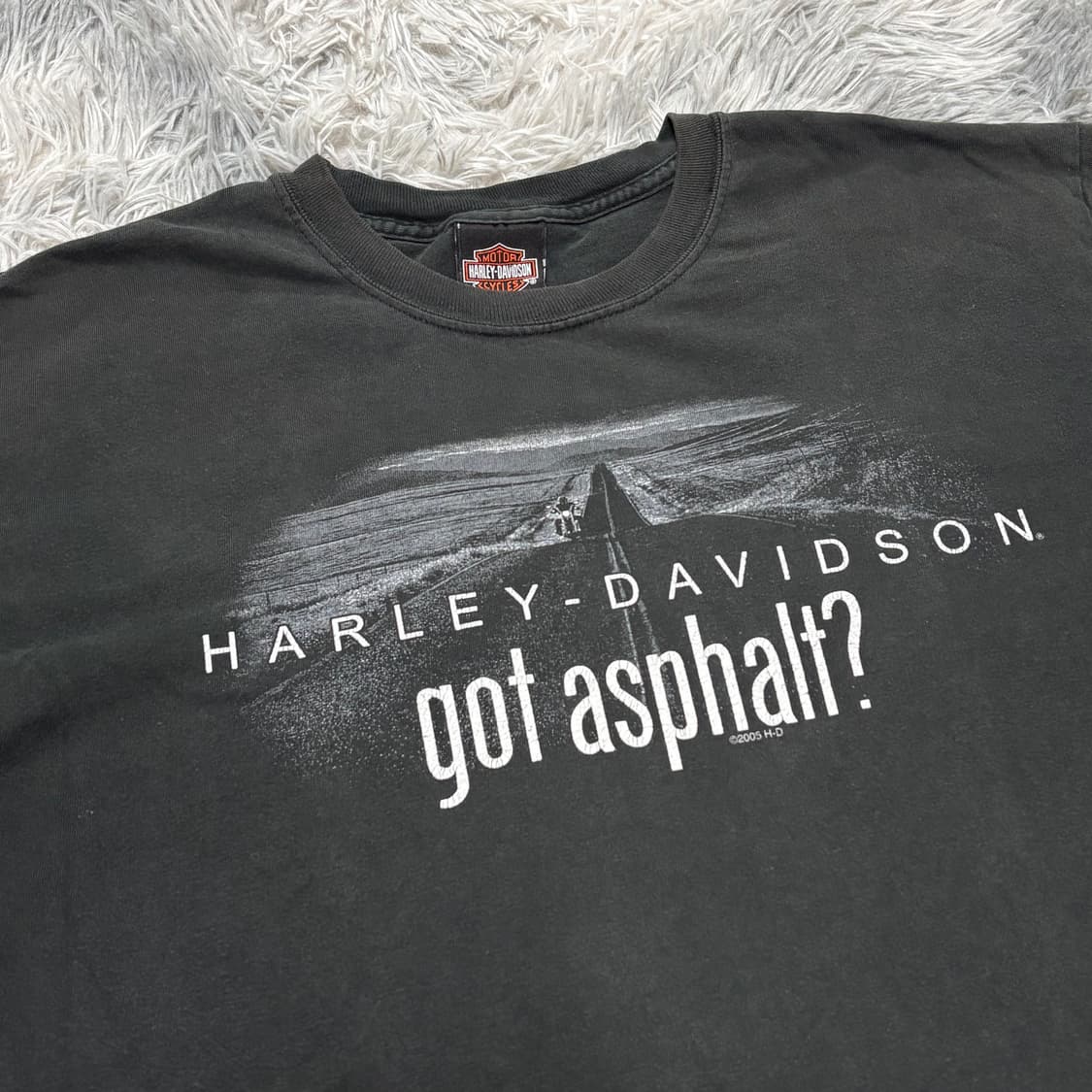 빈티지 할리데이비슨 “Got Asphalt?” 티셔츠 상품이미지3