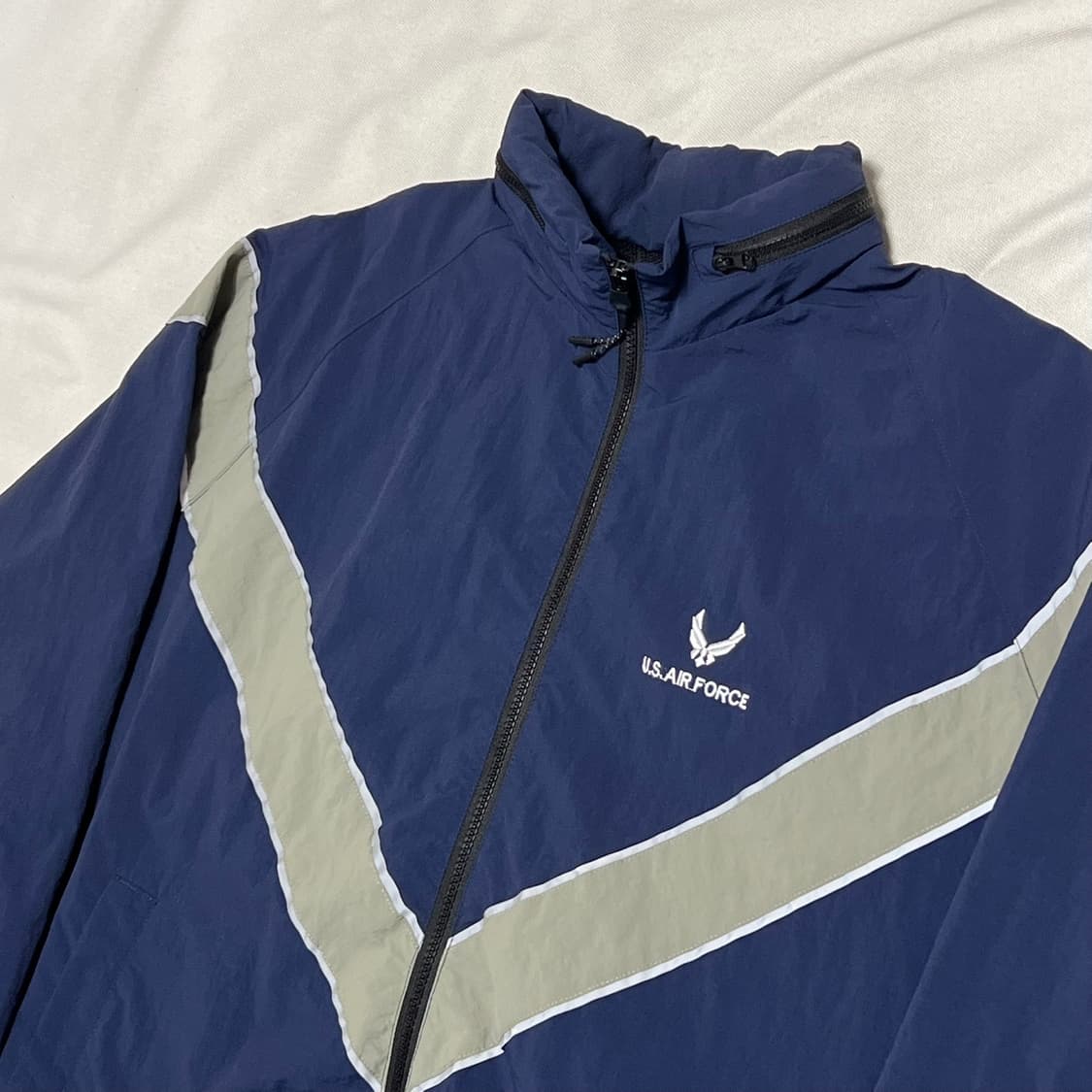 XXL IPFU U.S AIR FORCE 미공군 바람막이 자켓 상품이미지1