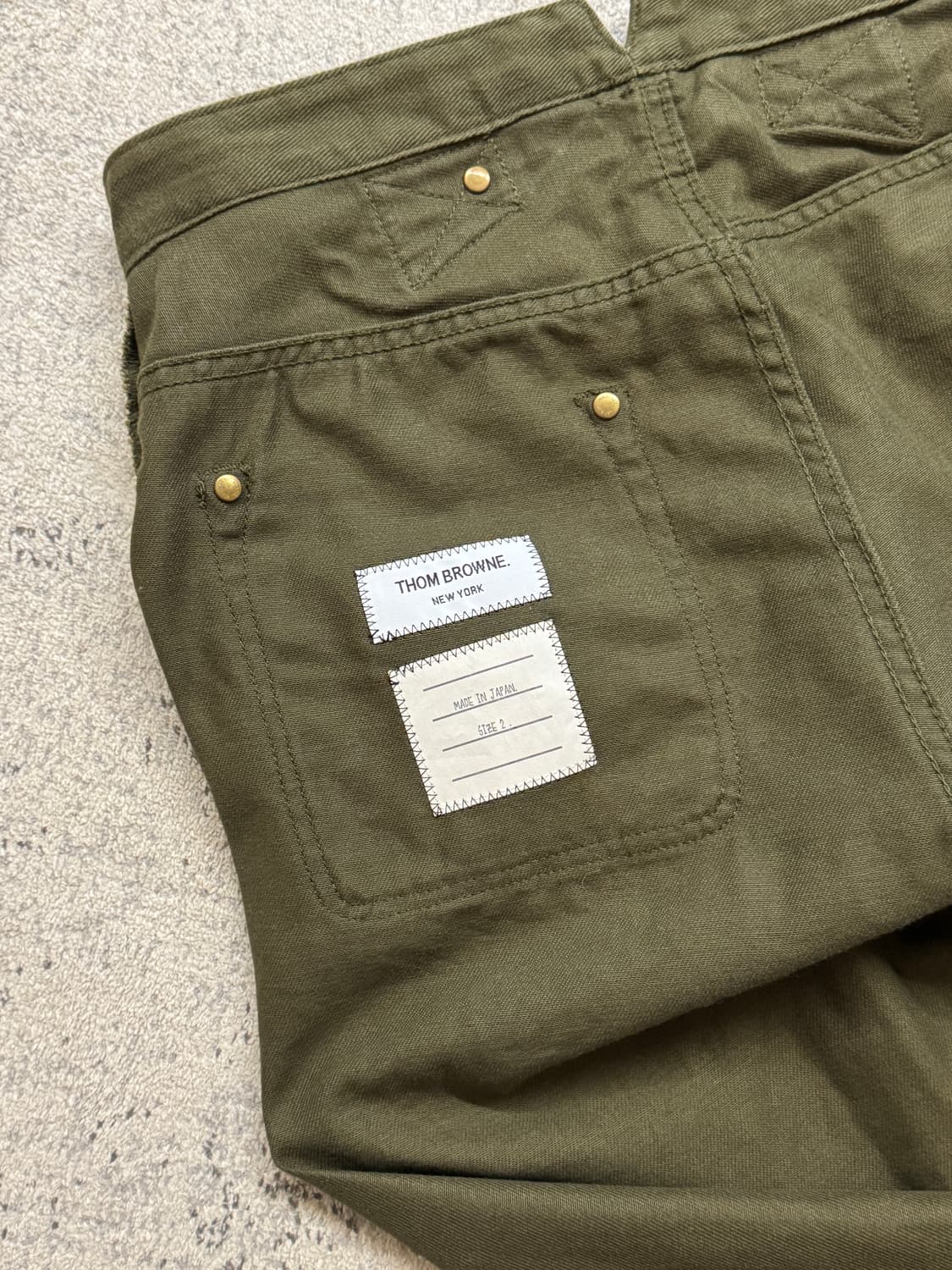 톰브라운 코튼 팬츠 상품이미지3