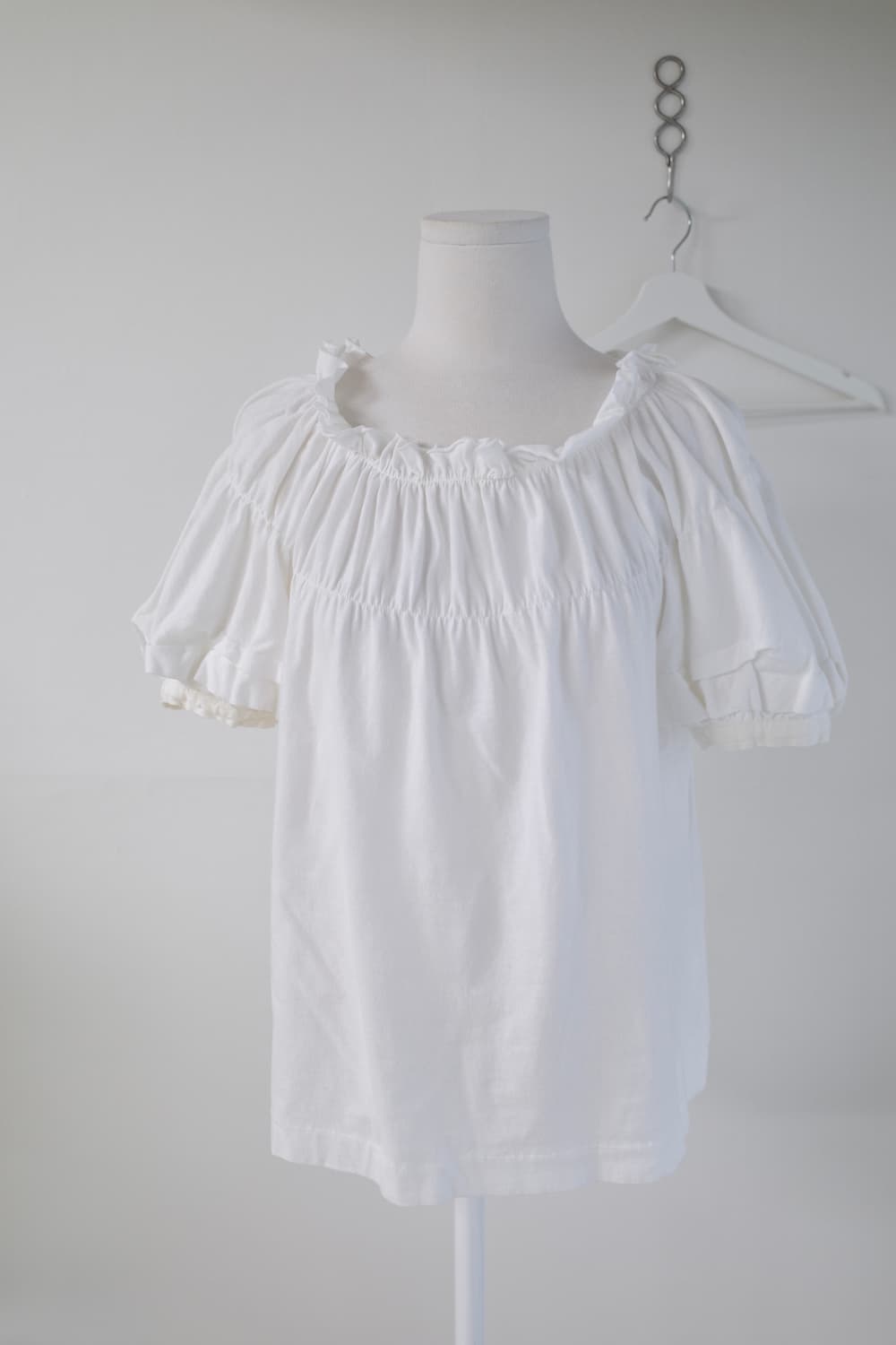 tricot comme des garcons shirring blouse 상품이미지4