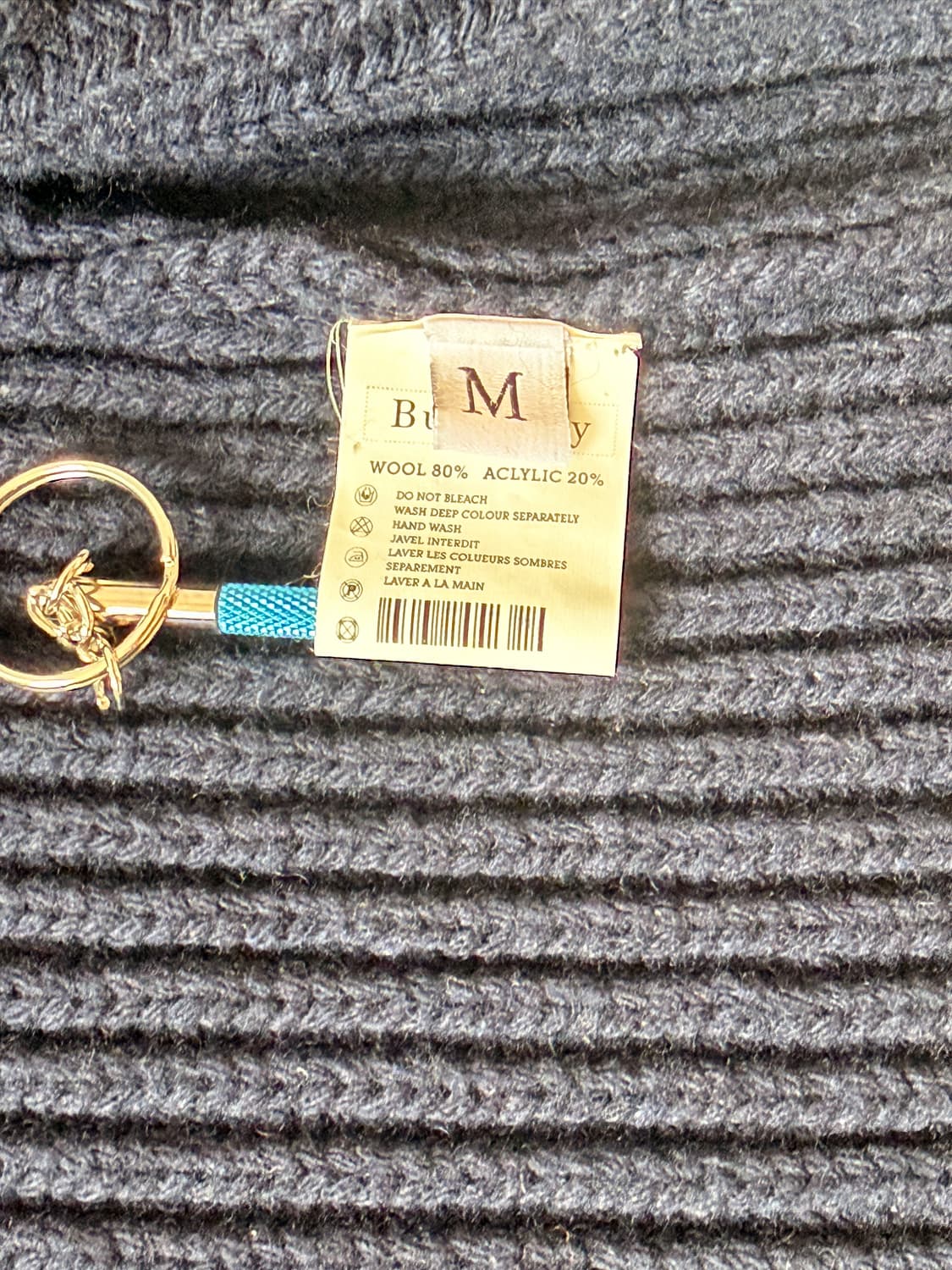 울 블랜딩 니트 자켓 상품이미지4