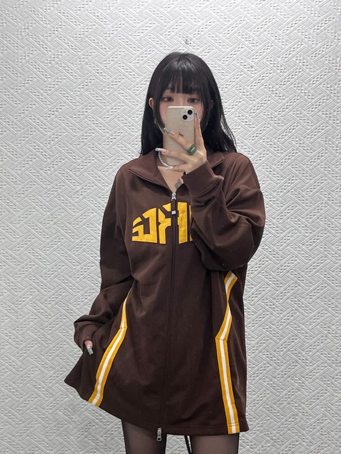 나이키 레트로 00's 초코브라우니 포스 져지 집업 L C12631 상품이미지2