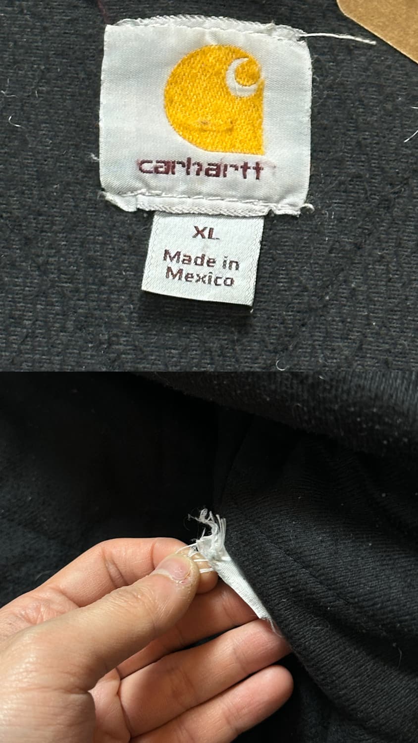 OG 칼하트 J130 액티브 자켓 칼하트 BLK 아이유 상품이미지8