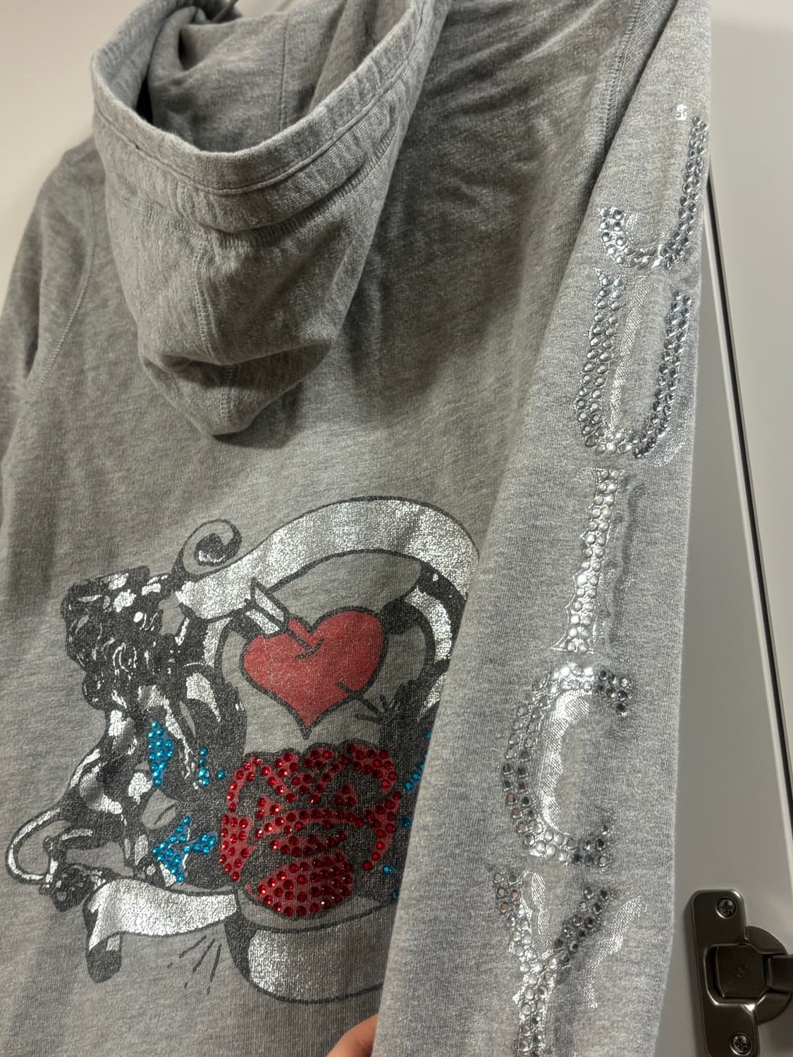 쥬시 그레이 스웻 셋업 상품이미지1