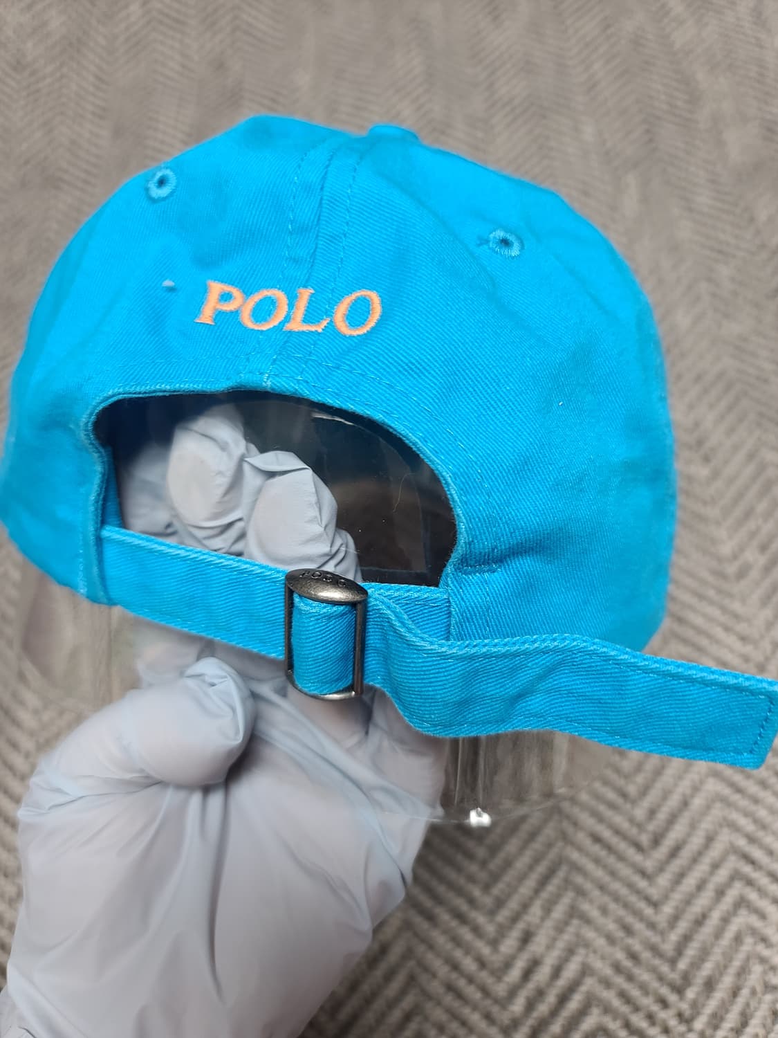 폴로 랄프로렌 볼캡 하늘색 원사이즈 상품이미지5
