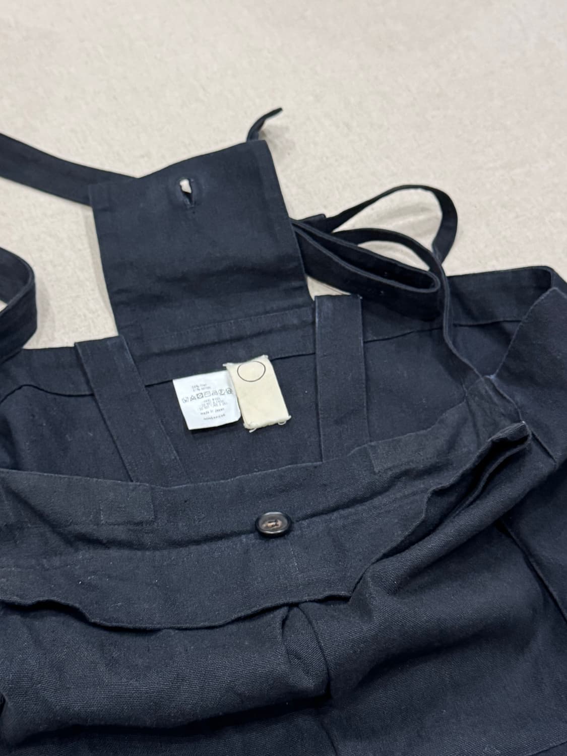 얀얀 반 에쉐 오프로젝트 린넨 멀티 포켓 숄더백 상품이미지4