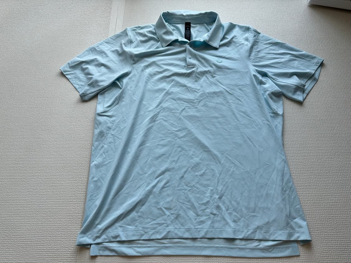 룰루레몬 스카이블루 반팔 XL 상품이미지3