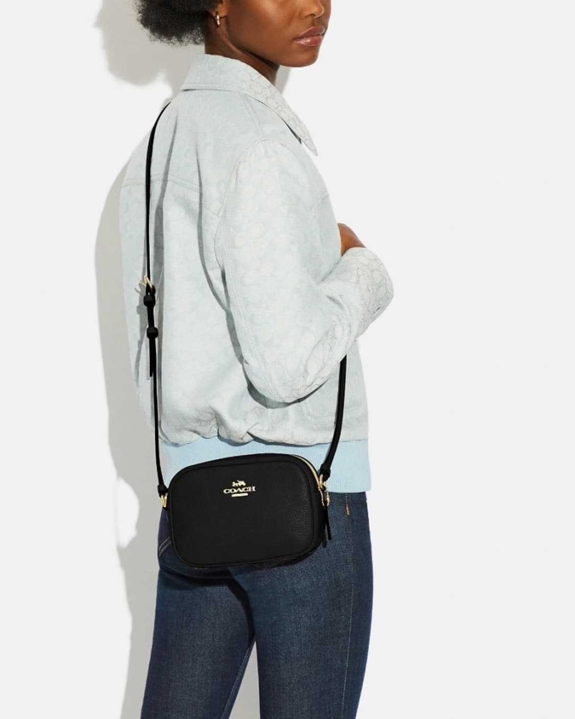 COACH 코치 제이미 카메라백 여성 미니 크로스백 블랙 상품이미지1