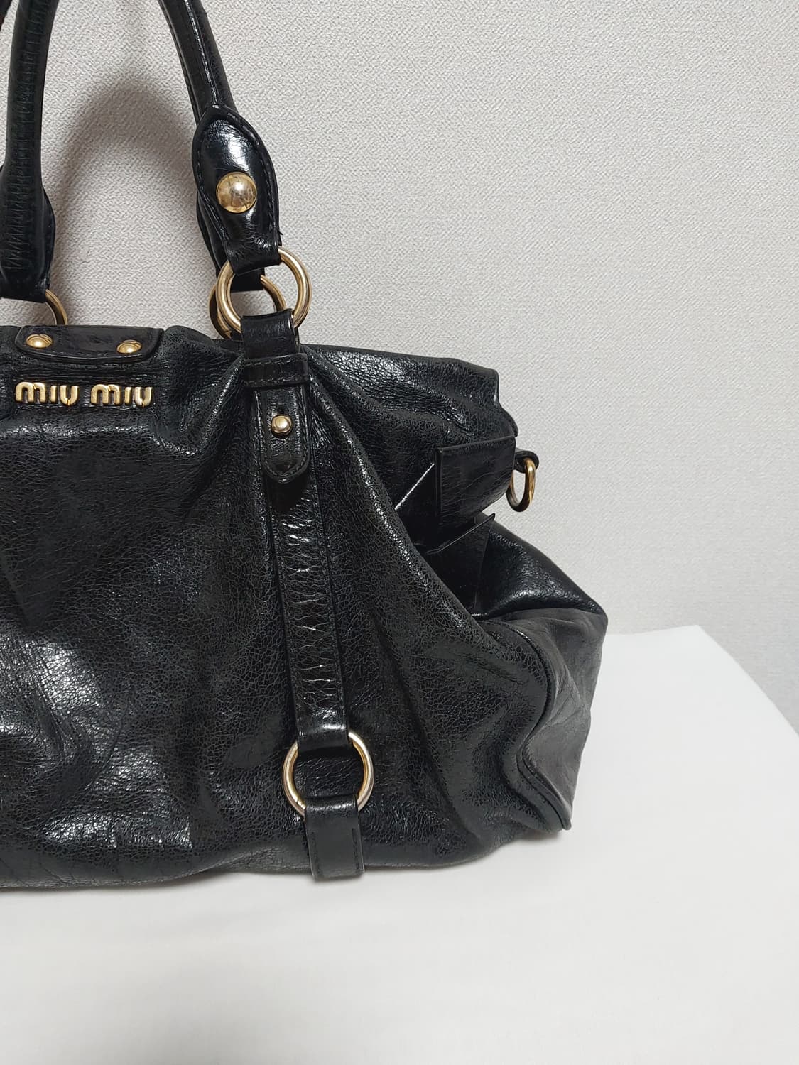 미우미우 리본 사첼백 (정품) 상품이미지7