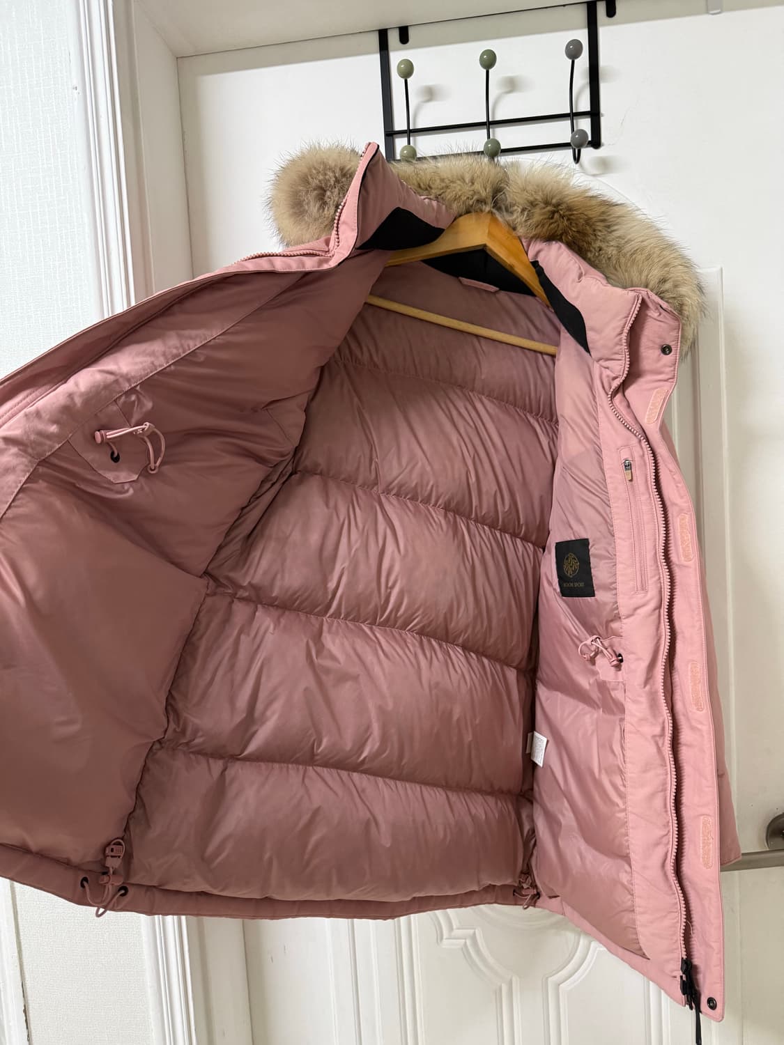 95사이즈 여성 코오롱 스포츠 고어윈드스토퍼 구스다운 패딩 상품이미지7