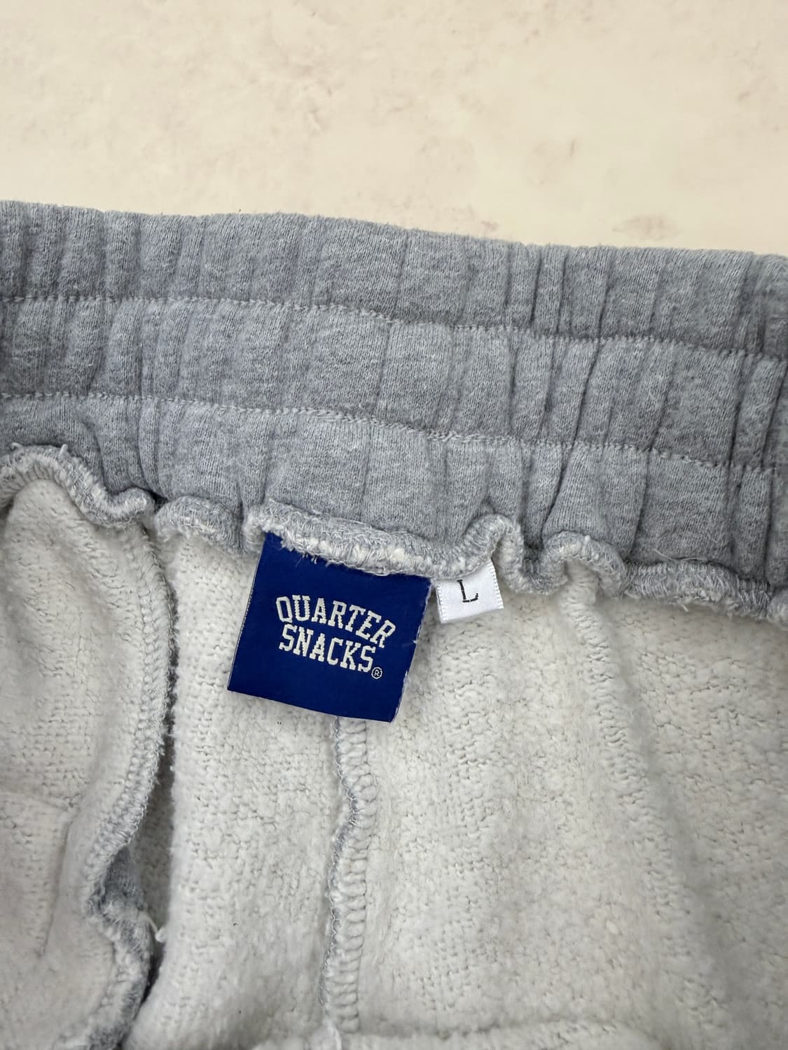 [L] 쿼터스낵스 트레이닝 조거 팬츠 그레이 상품이미지5