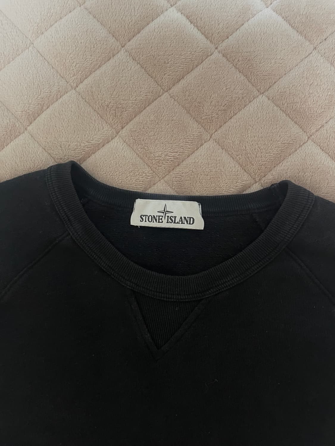 22SS 스톤 아일랜드 맨투맨 블랙 L 상품이미지2