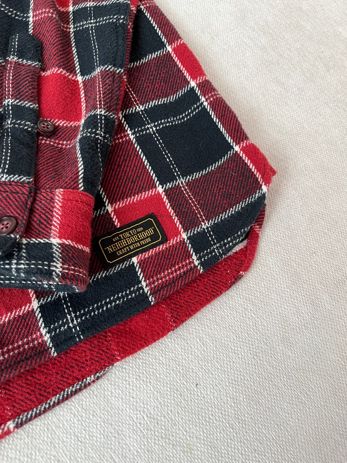 네이버후드 17fw 럼버 셔츠 상품이미지2